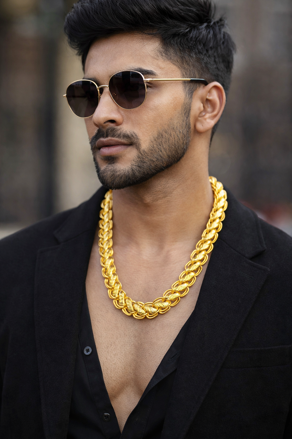 Men’s Golden Chain – Stylish Heavy Chain Jewelry